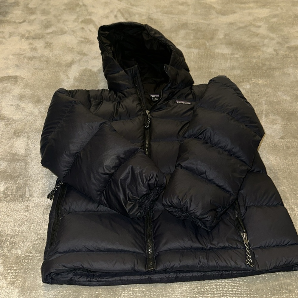 Kids' Hi-Loft Down Sweater™ Hoody/ Size M (10)/ Black